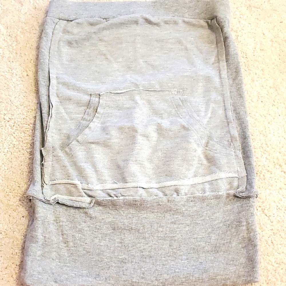 Urban Behavior Sweatshirt Tube Top